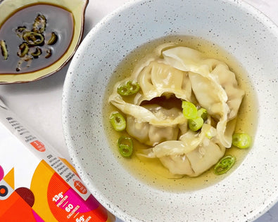 Boost your Broth - Chicken bone broth and Gyoza