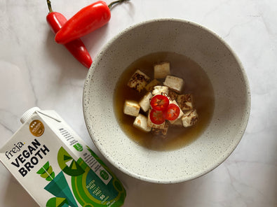 Boost Your Broth: Vegan Broth with Paneer & Chilli