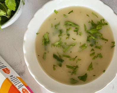Boost Your Broth: Chicken, Coconut Milk & Coriander