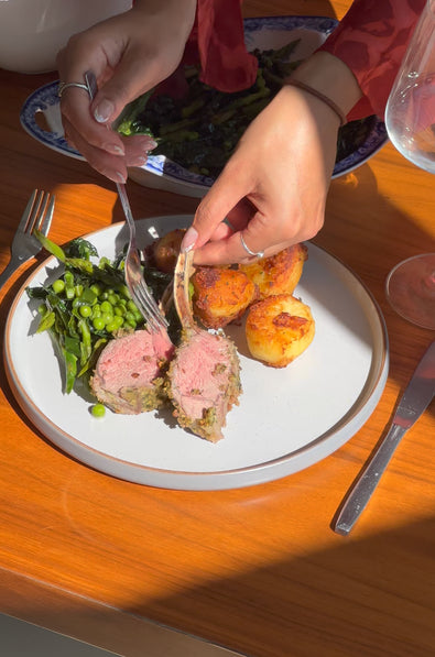 Herb-Crusted Rack of Lamb