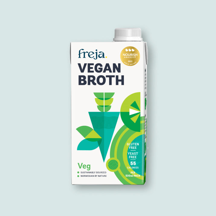 Vegan Bone Broth Vegetable Broth Cartons Freja