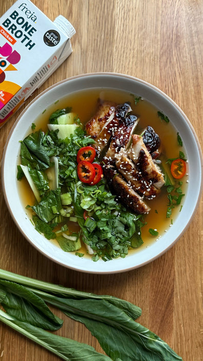 Chicken & Greens Broth Bowl