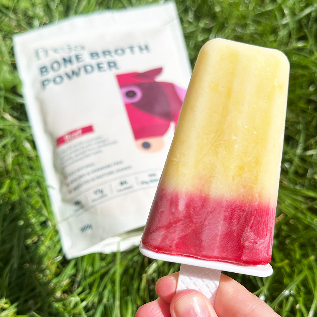 Mango & Raspberry Ice Pops – Freja