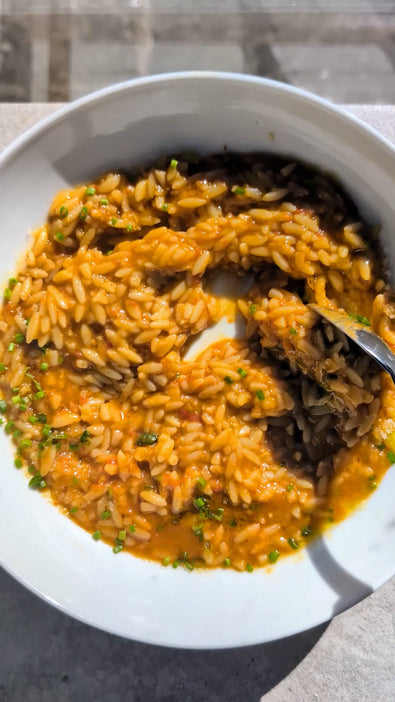 Nduja Butter Orzo