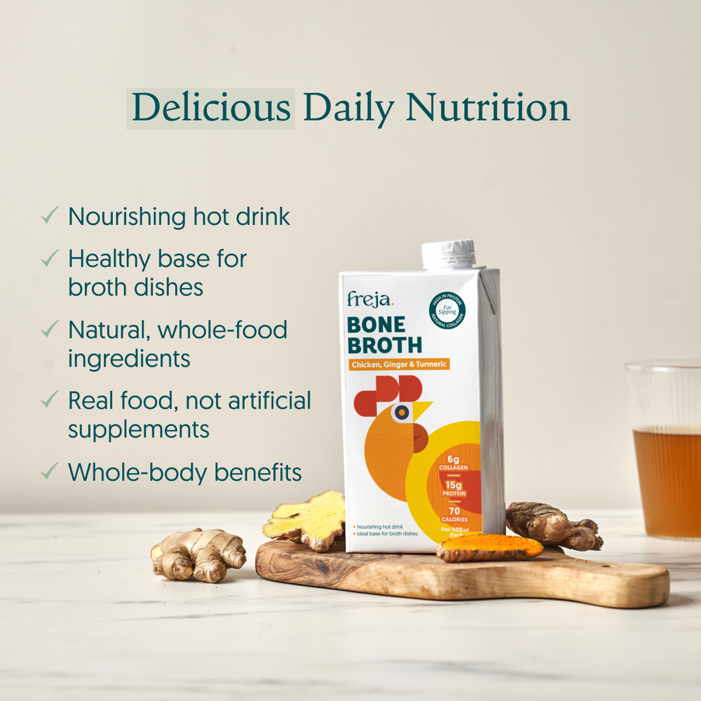 Chicken, Ginger & Turmeric Bone Broth