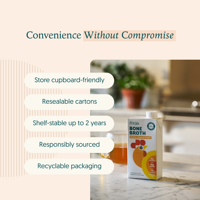 Chicken, Ginger & Turmeric Bone Broth