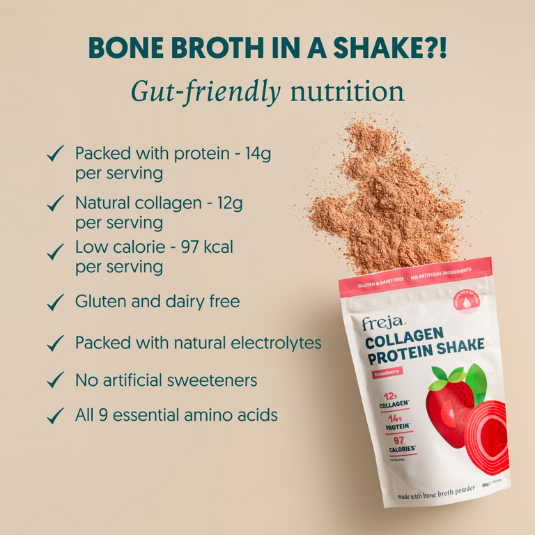 Strawberry Collagen Protein Shake