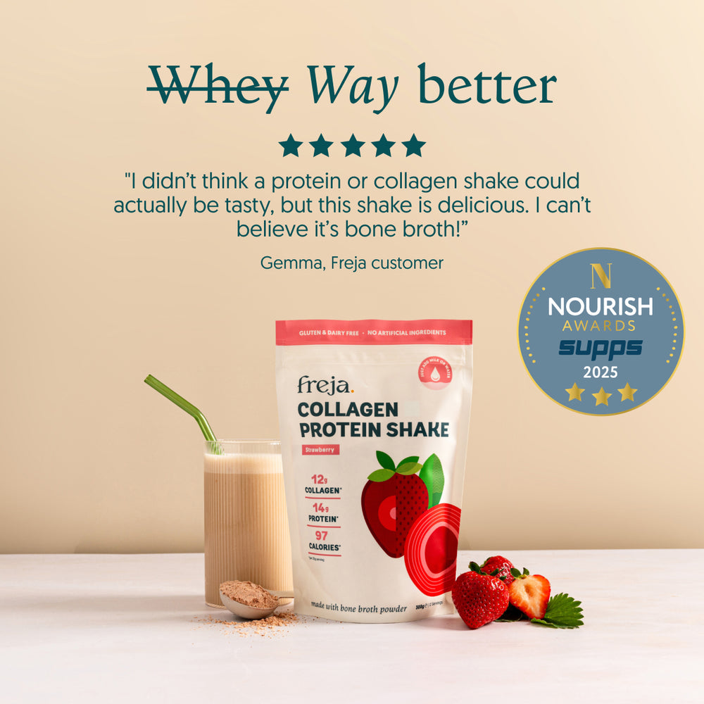 Strawberry Collagen Protein Shake