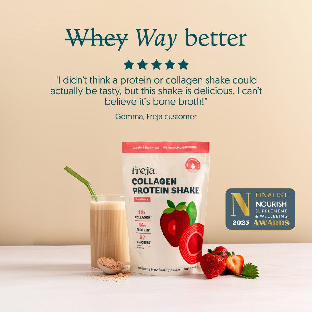 Strawberry Collagen Protein Shake